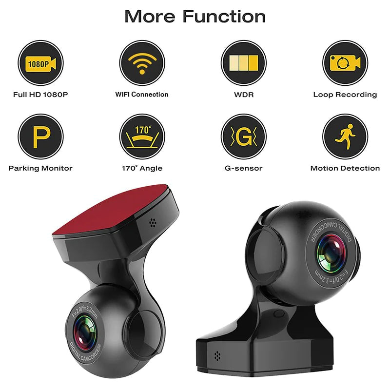 RoadGuard Wi-Fi Dashcam
