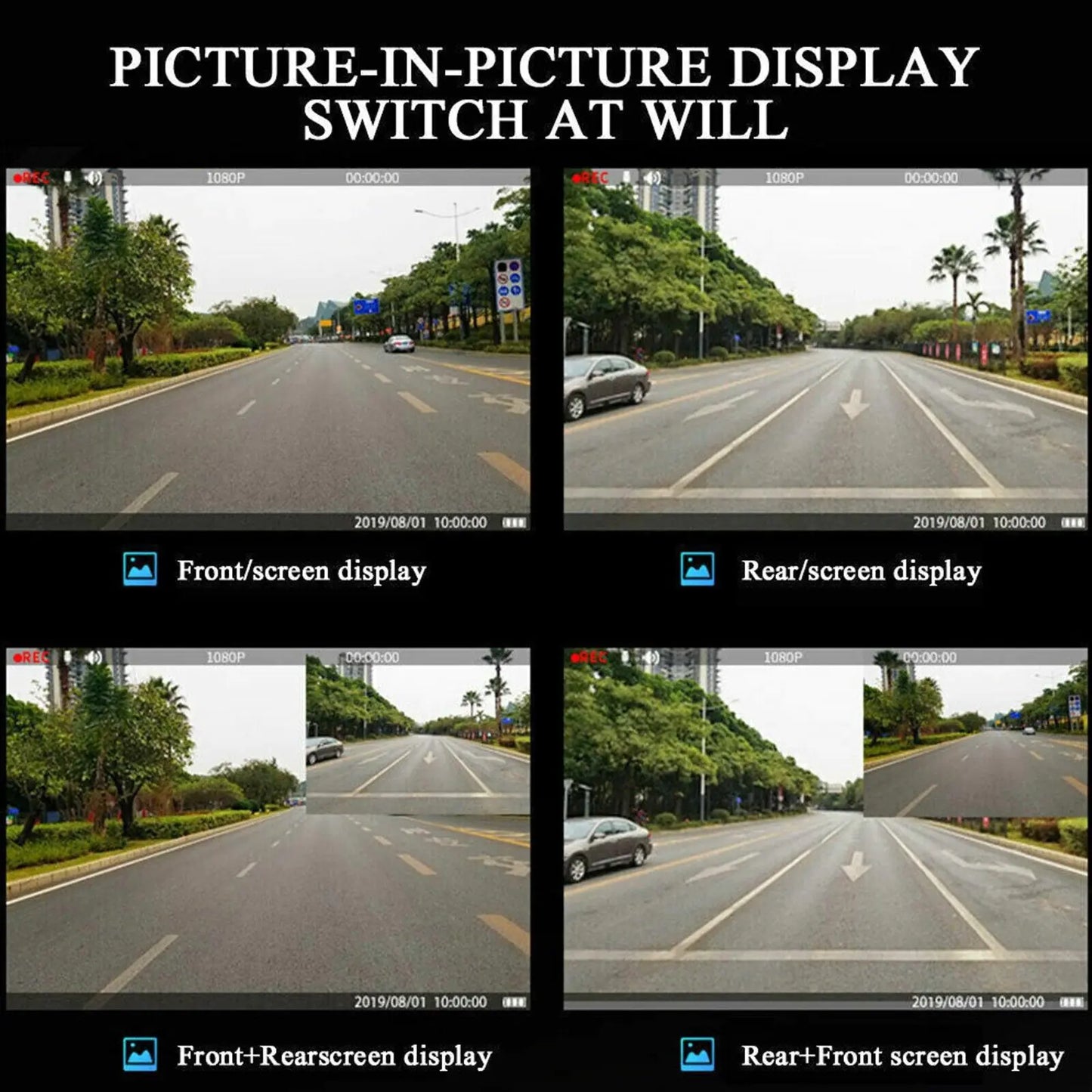 ClearView Dual Miror Dashcam