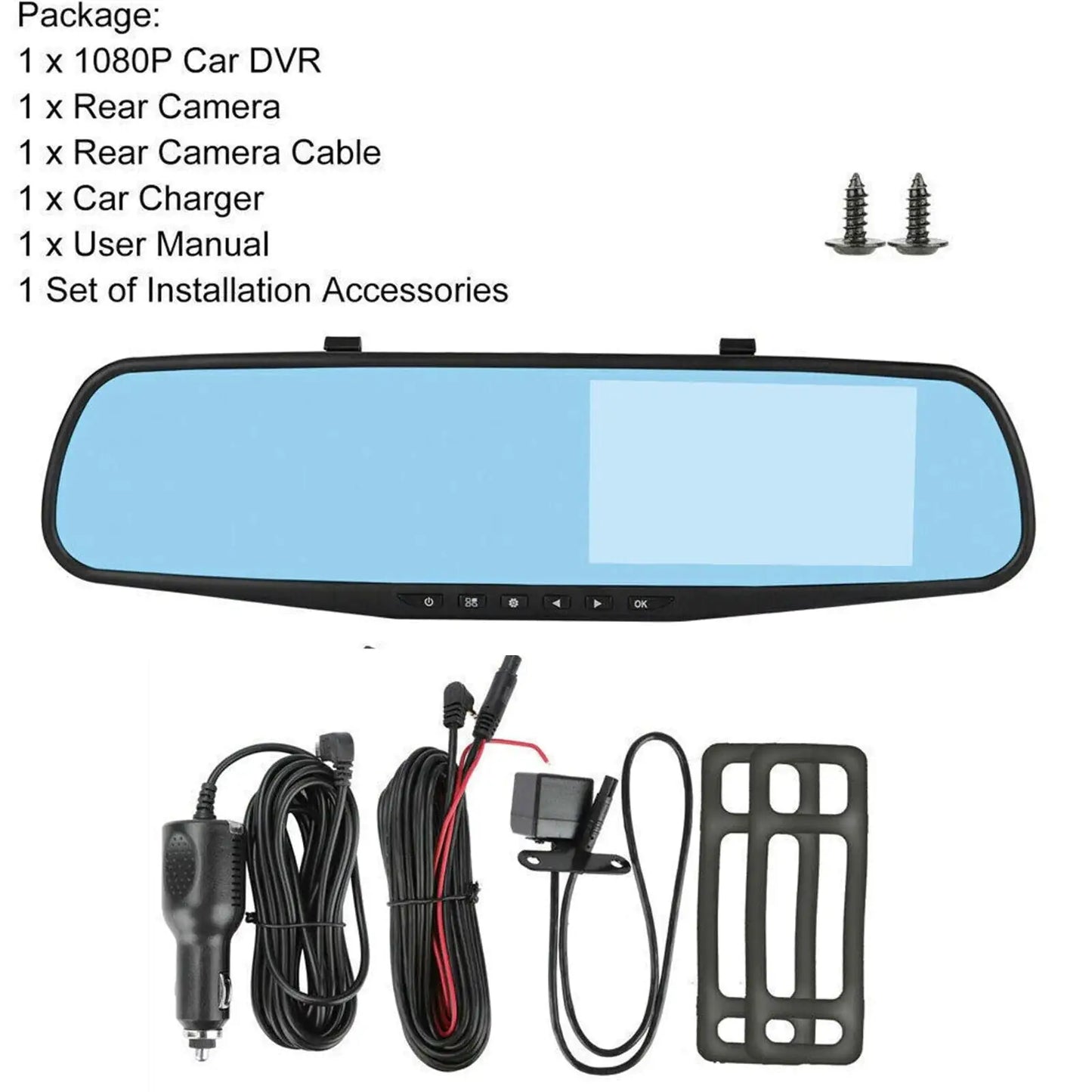 ClearView Dual Miror Dashcam