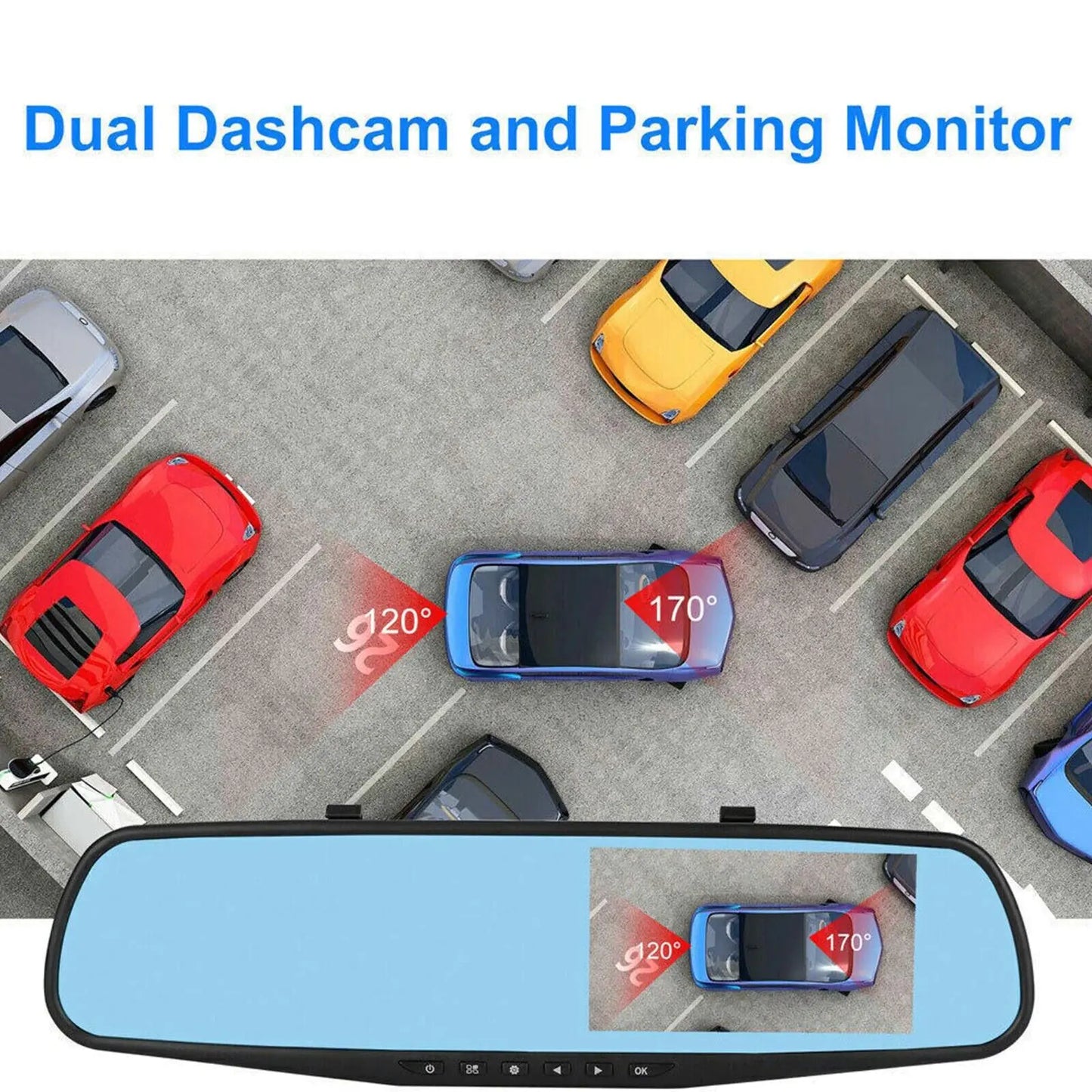 ClearView Dual Miror Dashcam
