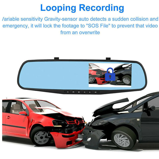ClearView Dual Miror Dashcam