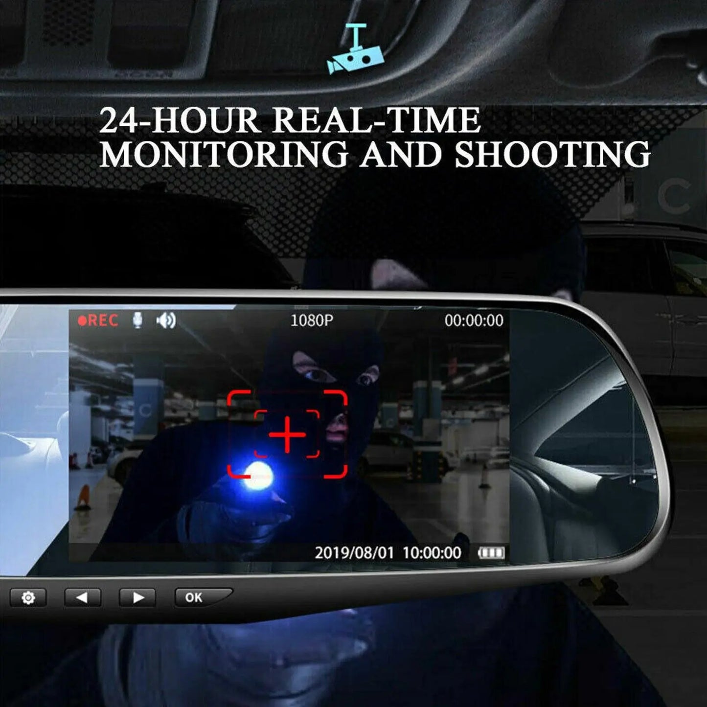 ClearView Dual Miror Dashcam